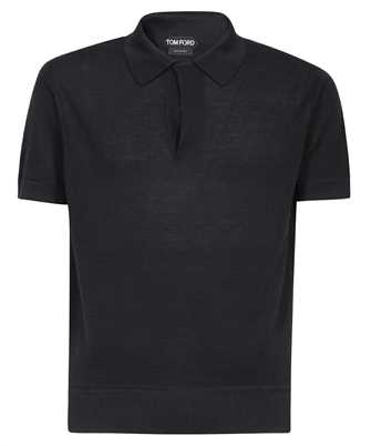 Tom Ford KPS005 YMS013F23 SILK COTTON TEXTURED PIQUET Polo