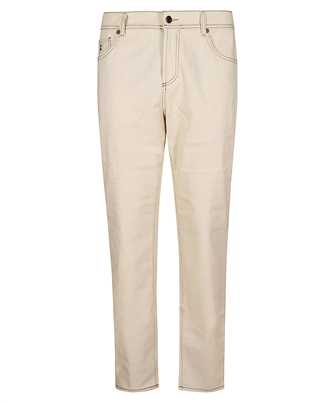 Brett Johnson SS26P15DFLEECR COTTON LINEN 5 POCKET DENIM Jeans