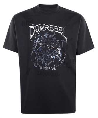 Domrebel ATTACK T-SHIRT WITH  CRYSTALS T-shirt