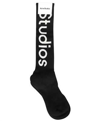 Acne FN UX ACCS000076 LOGO KNEE Socken