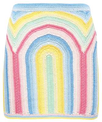 Casablanca WS23 KW 312 01 GRADIENT CROCHET ARCH Gonna
