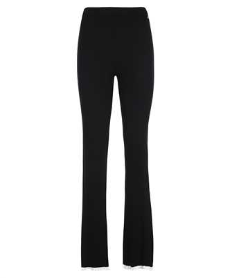 MSGM 3541MDP192 237788 INTARSIA-KNIT LOGO HIGH-WAISTED Trousers