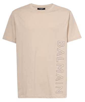 Balmain BH0EG010BC22 EMBOSSED BALMAIN T-shirt