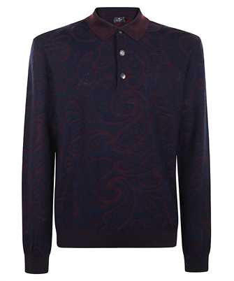 Etro MRKF0028 AQ298 KNITTED LONG SLEEVES Polo