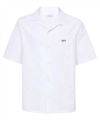 Off-White OMGG004F23FAB007 TYRE MOON HEAVYCOT HOLIDAY Shirt