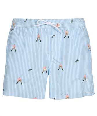 GCDS SB23M060740 ALL-OVER PATRICK STAR Swim shorts