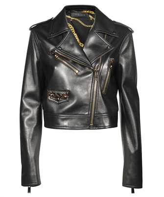 Versace 1003525 1A00713 GRECA NAPPA LEATHER Jacket