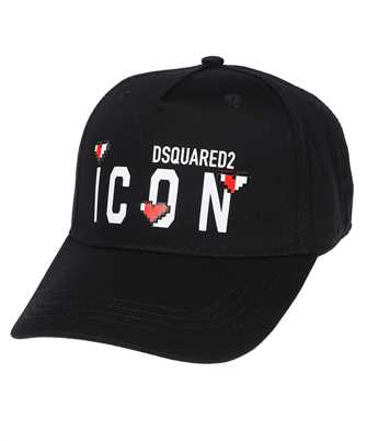 Dsquared2 BCW0106 05C00001 ICON MINI HEARTS BASEBALL Kappe