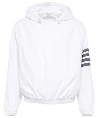 Thom Browne MJO188A 07890 RELAXED HOODY ZIP FRONT Jacket