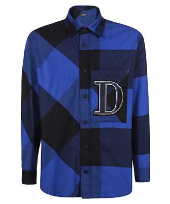 Don Dup UC326 QF0196U XXXW OVERSIZED FLANNEL Shirt
