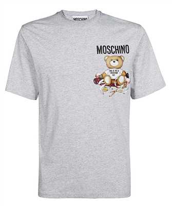 Moschino V0714 5241 LOGO-PRINT COTTON T-Shirt