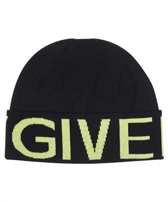 Givenchy BPZ02X P0DB LOGO WOOL Beanie