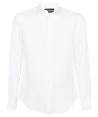 Emporio Armani D41SM0 D10F9 LONG-SLEEVED LINEN Hemd