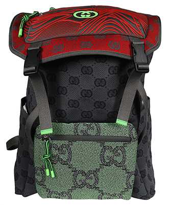 Burberry 8043706 MONOGRAM JACQUARD Backpack Black