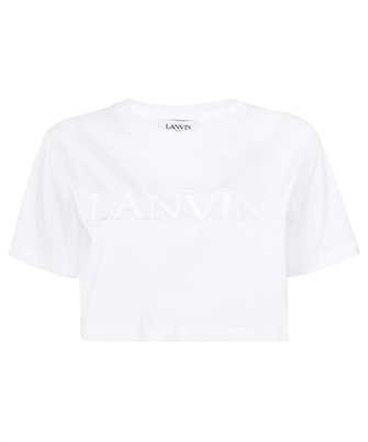 Lanvin RW TS0012 J019 H22 EMBROIDERED CROPPED T-Shirt