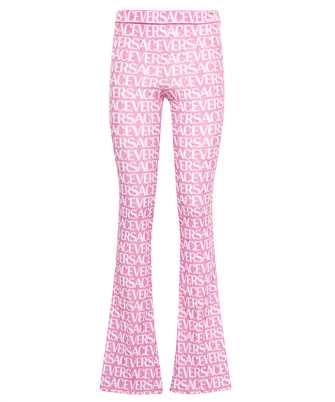 Versace 1008691 1A06579 ALLOVER VELVET Trousers