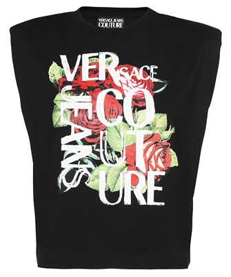 Versace Jeans Couture 74HAHF03 CJ03F ROSES LOGO T-shirt