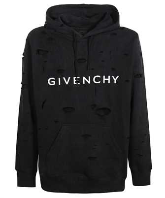 Givenchy BMJ0KF3Y9W CLASSIC FIT HOLE Kapuzen-Sweatshirt