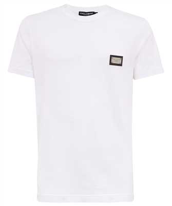 Dolce & Gabbana G8PT1T G7F2I COTTON BRANDED TAG T-Shirt