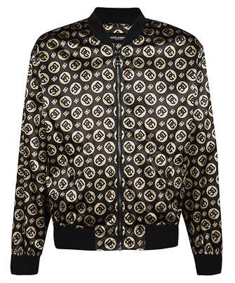 Dolce & Gabbana G9AJYT ISMEY LOGO-PRINT BOMBER Jacket