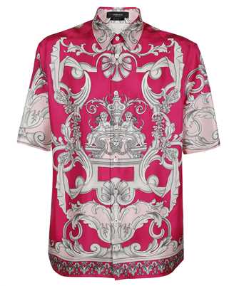 Versace 1003927 1A04155 SILVER BAROQUE SILK Shirt