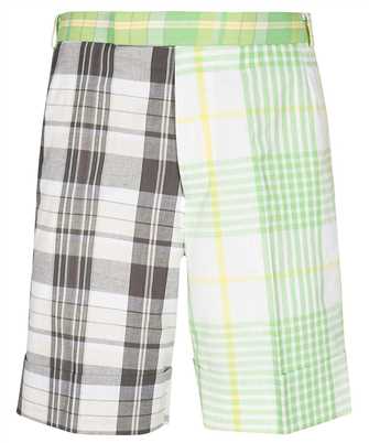 Thom Browne MTC420F F0172 FUN-MIX MADRAS CHECK BELTLOOP SACK Shorts