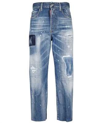 Dsquared2 S75LB0712 S30342 MEDIUM DENIM PATCHES WASH L.A. Jeans