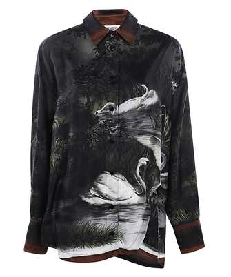 The Attico 250WCH00004 SSS015PR NIGHT LANDSCAPE Camicia