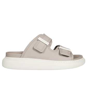 Alexander McQueen 663563 W4Q55 DOUBLE-STRAP MOULDED-FOOTBED Sandals