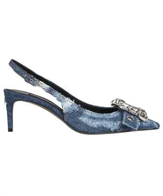 Dolce & Gabbana CG0643 AY841 FORMALE DENIM PATCHWORK Sandals