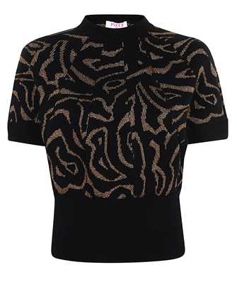 Emilio Pucci 5UKM34 5U965 LABIRINTO LUREX JACQUARD Camicia