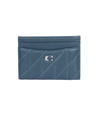 COACH CM434 ESSENTIAL QUILTED PILLOW LEATHER Porta carte di credito