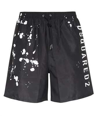 Dsquared2 D7BM14710 ISA01 BLEACHED-EFFECT Badeshorts