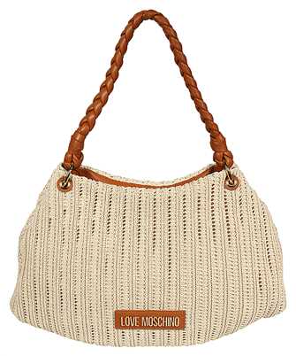 LOVE MOSCHINO JC4315PP0IKP110A WOVEN HANDLE CROCHET Bag