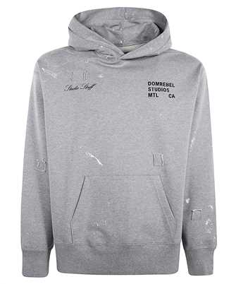 Domrebel STAFF PULLOVER HOODIE DOMREBEL studio Felpa