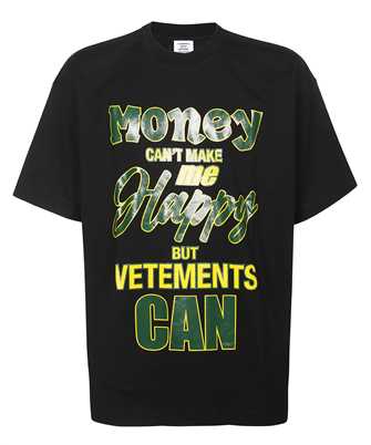 Vetements UA53TR290B MONEY T-shirt