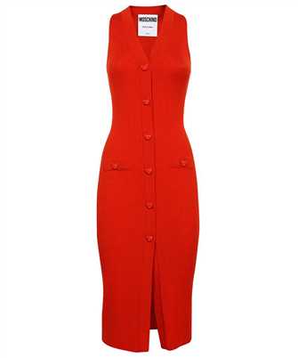 Moschino J0494 0500 TEDDY BEAR BUTTONS KNIT Kleid