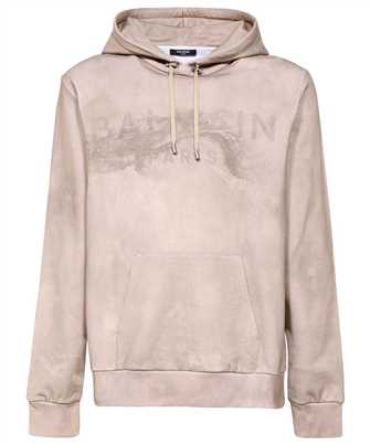 Balmain AH1JT047GC61 DESERT BALMAIN PRINTED Kapuzen-Sweatshirt