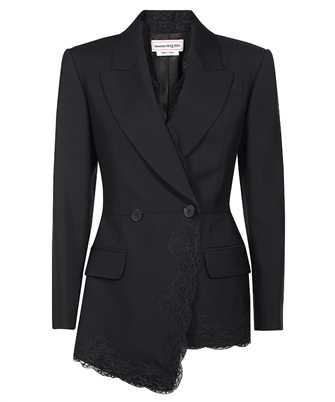 Alexander McQueen 709019 QJACX DOUBLE-BREASTED WOOL Jacket
