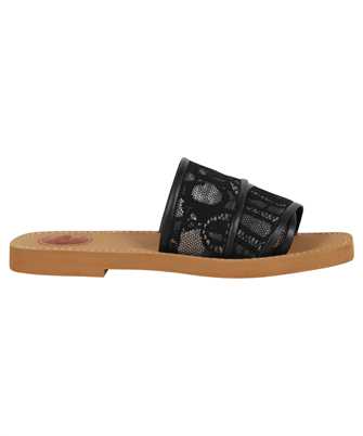 Chlo CHC21U188D2 WOODY FLAT Slides