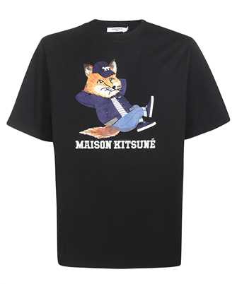 Maison Kitsune JM00148KJ0008 DRESSED FOX PRINT EASY T-shirt