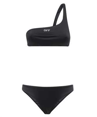 Off-White OWFE012S24FAB001 OFF STAMP ONE SHOULDER Swimsuit