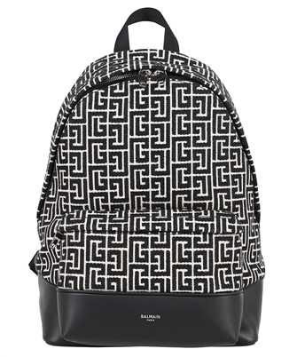 Balmain WM1GE150TJMY BICOLOR JACQUARD 1945 CITY Rucksack