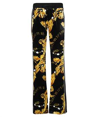 Versace Jeans Couture 75HAA321 NS288 CHAIN COUTURE VELVET Trousers