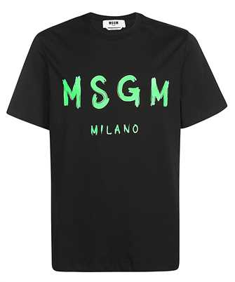 MSGM 3640MM510F 247002 LOGO-PRINT COTTON T-shirt