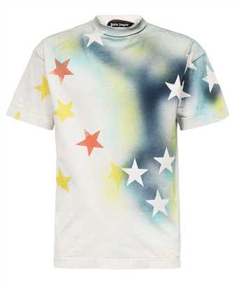 Palm Angels PMAA072S23JER008 SPRAYED STARS T-shirt