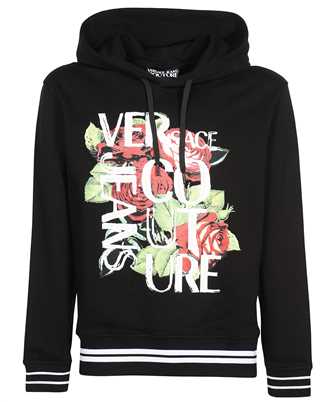 Versace Jeans Couture 74GAIF03 CF02F LOGO DOODLE ROSES Hoodie