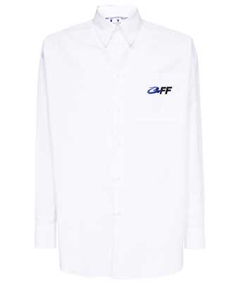 Off-White OMGE014S23FAB001 EXACT OPP OVER Shirt