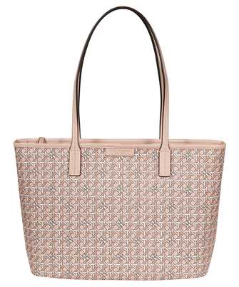 Tory Burch 147748 SMALL COATED CANVAS ZIP Borsa