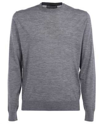 Brett Johnson FW24K184CARANTLGR MERINO WOOL LONG SLEEVE CREWNECK Strick